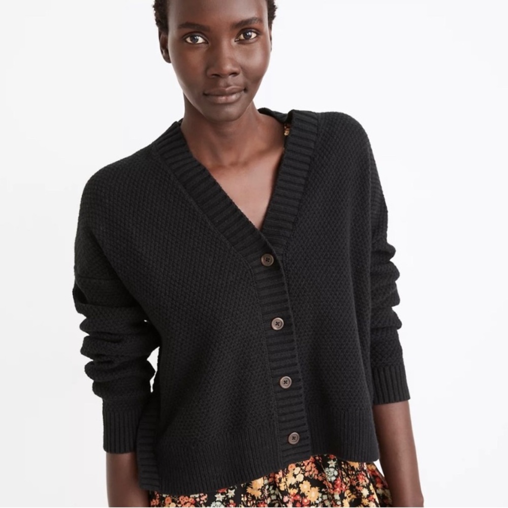 Madewell Colvin Cotton Merino Cardigan